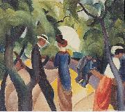 August Macke, Promenade